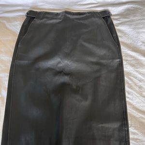 Gerard Darel leather skirt